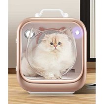 펫 드라이룸 쾌속건조 강아지 고양이 반려동물 드라이기, 백색큐브형/63L+살균소독 기능