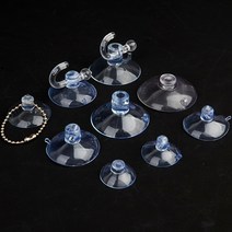 행거형흡착판 흡착판 흡착패드 압축고무 큐방 흡착고무 진공판 압착고무 흡판 빨판 흡착식판 흡착고리 투명흡착판 강력, 32mm+구슬줄 (5P)