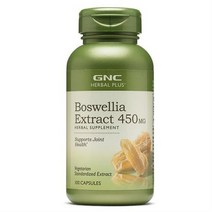GNC 보스웰리아 추출물 450mg 캡슐, 100개입, 1개