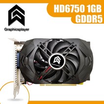그래픽 카드 hd6750 1gb1024mb 128bit gddr5 비디오 카드 vgafor amd ati hd6700 시리즈