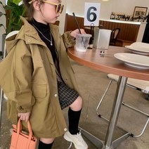 colorful gourd여아 바람막이 야상 후드 점퍼 캐주얼
