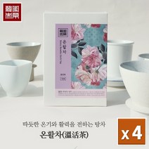 [본랩 김소형원장] 몸을 따뜻하게 해주는~ 온활차 4개 (3gx7티백x4ea), 단품