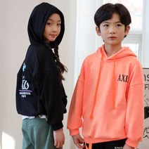 [꿈망울] 아동복 유아 키즈 주니어 봄&가을 AXIS 힙 스타일 여아남아 공용 후드티