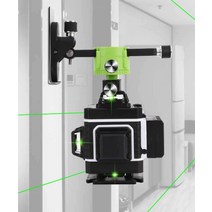 레벨기 벽 바닥 그린빔 건설 현장 수평기 수직기, [미니모델] 유통가방에 12줄