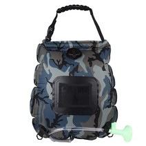 캠핑 이동식 샤워기 휴대용 간이 샤워팩 waterbags 20l 야외 캠핑 하이킹 샤워, 위장, 협력사