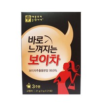 애플트리김약사네 바로 느껴지는 보이차, 1g, 21개
