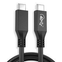 썬더볼트4케이블 thunderbolt4 usb4케이블 USB4 타입 C 케이블 40Gbps 썬더볼트 3 데이터 와이어 8K60Hz 1, 01 USB 4 Cable_04 1.2m