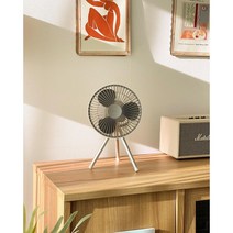 르젠 서큘레이터 캠핑 무선 선풍기 휴대용 LED USB 충전식 타프팬, 선풍기+파우치+클램프