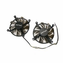 Zotac GTX1060 P106-100 그래픽 카드 교체용 팬, 10set(2x10)