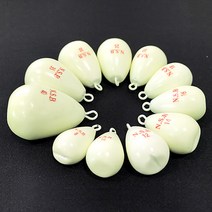 싸가지피싱 NSB 야광 봉돌, NSB 야광봉돌 40호(2개입)