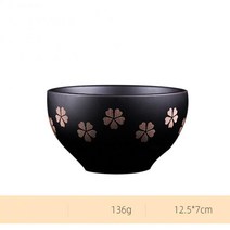 나무 그릇 일본식 나무 쌀 수프 그릇 물 컵 큰 배꼽 그릇 컵 수제 공예 새겨진 체리 식기, 러시아_wooden bowl