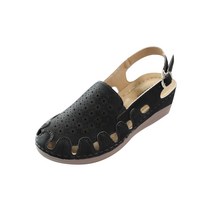 피카소 편안한 키높이 물결 원펀칭 밴딩버클 수제샌들 3color