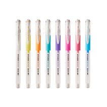 유니볼 시그노 0.7mm 1자루 파스텔 UM-151-07 시그노펜, 1개, 화이트(1)