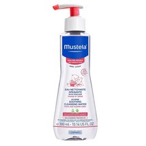 무스텔라 베이비 수딩 클렌징워터 얼굴 기저귀부위용 10.14oz(300ml) Mustela Eau Nettoyante Apaisante Peaux Tres Sensibles, 1개