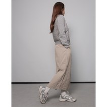 단순미학 패딩롱치마 밴딩 겨울스커트 화이트 블랙 베이지