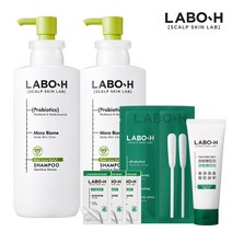 라보에이치 탈모증상완화 샴푸 민감더마 400ml 2개+샴푸112ml+ 추가증정