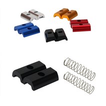 브롬톤 클램프 브롬톤 이지쉘 클램프 브롬톤악세사리 1쌍1대분, 블랙