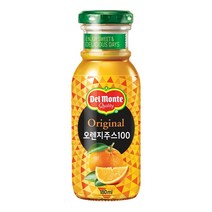 델몬트 오리지널 오렌지주스100, 36개, 180ml