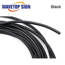 최신형 레이저 각인기 WaveTopSign-공기 파이프 공기 호스 외경 6mm 6x4mm PU 튜브 공기 압축기 CO2 레이, 02 Black_01 1 meter