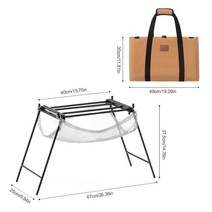 화목 난로 캠핑 펠렛 불멍 화로대 야외 휴대용 펠릿 나무 장작 미니 소형 이동식 리버스, 찢어진 조각