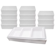 스티로폼박스 백색 가스치환3칸 MAP3 12개