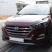 [JS AUTOMOTIVE] 올뉴투싼TL 그릴커버 스티커 튜닝 몰딩 인테리어 랩핑 기스방지 용품, 퍼포먼스(운전석)