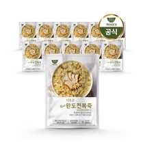 죽이야기 더조은 리얼완도전복죽 350gX10+2팩, 단품