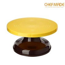 쉐프메이드 베이킹 케익 돌림판 지름26cm, 1개