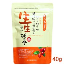 생생대추 40g, 1개