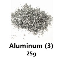25g 구리 부스러기 금속 부스러기/터링/필링/칩/먼지구리/황동/알루미늄/철, 08 Aluminium