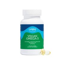 캘지 오메가3 카라지난이 없는 프리 품질의 식물 기반 DHA EPA 조류 오일 피쉬 대체제 골든