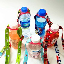 생수병 스트랩 물병 물통 홀더 다이소 생수 목걸이 병홀더, 4.털친구(실리콘)