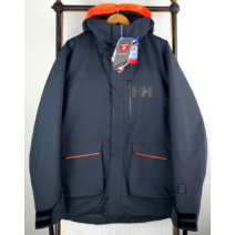 아노락 보드복 남성 NEW $300 HELLY HANSEN Size XL Winter Ski Jacket RECCO Primaloft Black Hood