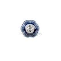 ATT 도자기 꽃잎 4cm 미니종지 (파랑) 간장종지 초장기 한정식 일식집 소스 그릇 미니 종지그릇, 도자기 꽃잎 미니종지