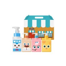 아기앤키즈 브레드이발소 에디션 4종 선물세트, 베이비앤키즈 브레드이발소 에디