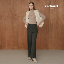 [최초가89 900원]까사렐 기모체크 와이드팬츠 3종