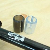 다운언더 픽시 하이브리드 로드 자전거 탑튜브가드, 1세트, 블랙&화이트