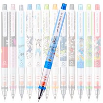 미쯔비시 디즈니 한정판 쿠루토가 샤프 0.5mm 지니 블루 M5-650DS, 스누피 조이