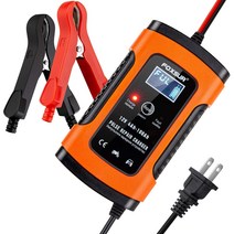 Asla 자동차 및 오토바이 UPS 배터리 충전기 12V 볼트 완전 지능형 다목적 수리 유형 LCD 배터리 충전기, 1