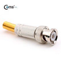Coms BNC 컨넥터(BNC M/스프링 타입)제작용 커넥터 K4167, 20개