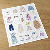 호비라호비레 퀼트 자수 패키지 옷장