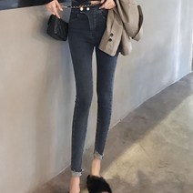 가바바 여성 청바지 스키니 슬림핏 날씬하게 보여줄 데일리 데님 바지 G39096