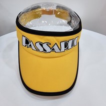파사디골프(대전둔산점) 남성간절기 3도배색 고주파 썬캡 QPSAH804M1, 노란색