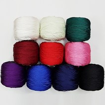 대용량 튜브사 코바늘실 가방뜨는실 부전모사 털실 뜨개실, 추가없음, 500g, 10.검정