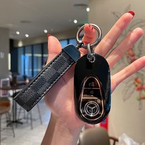엘디엑크스 풀커버 벤츠키케이스 키홀더, S 타입, 블랙
