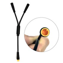 전기자전거개조 허브 헤드업 체인링 파워미터 전기 자전거 YSPLITTER 기어 센서 용 1T2 케이블 Bafang 브레이크 레버 BBS01 BBS02B BBSHD 액세서리