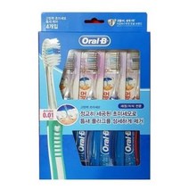 W4D0B6A이파인 오랄비 고 초미세모 (4입) 틈새케어 001mm 25mm 초소형헤드 인디케이터칫솔모 교체시기알려줌 플라그제거, 1