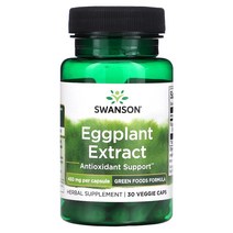 스완슨 에그플랜트 익스트렉트 450mg 30 베지캡슐, 2병, 30정