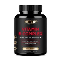 비타민B 콤플렉스 엽산 비오틴 함유 90정, 90 Count (Pack of 1)