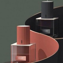 JES730414디자인 초음파 LED 무드등 가습기 무음 모드 2가지 댕댕이 차박, 브릭레드